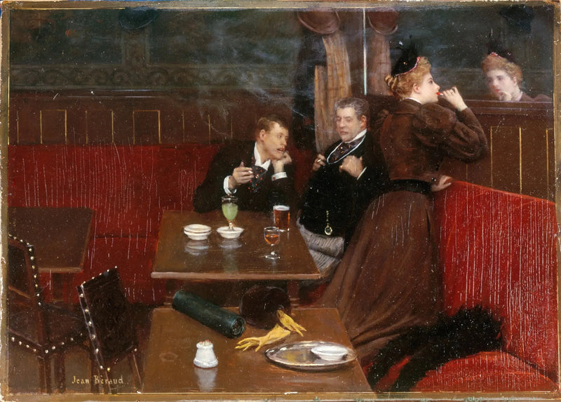 Tre personer i en kafé - Jean Béraud

Source:
Trois personnages dans un café - Jean Béraud