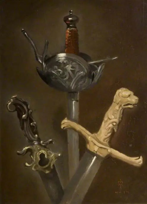 Tre sverd-håndtak - John Everett Millais

Source:
Trois poignées d'épée - John Everett Millais