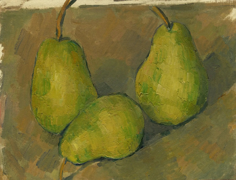 Tre pærer - Paul Cézanne