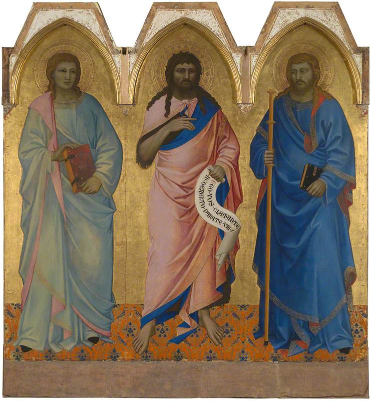 Tre hellige - Nardo di Cione