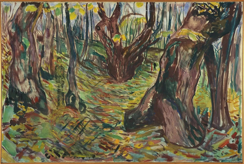 Ruglete stammer - Edvard Munch