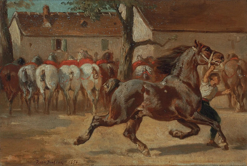 Ryt en hest - Rosa Bonheur