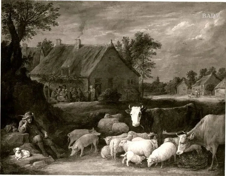 Flokk i en landsby - David Teniers den Yngre

Source:
Troupeau dans un village - David Teniers le Jeune