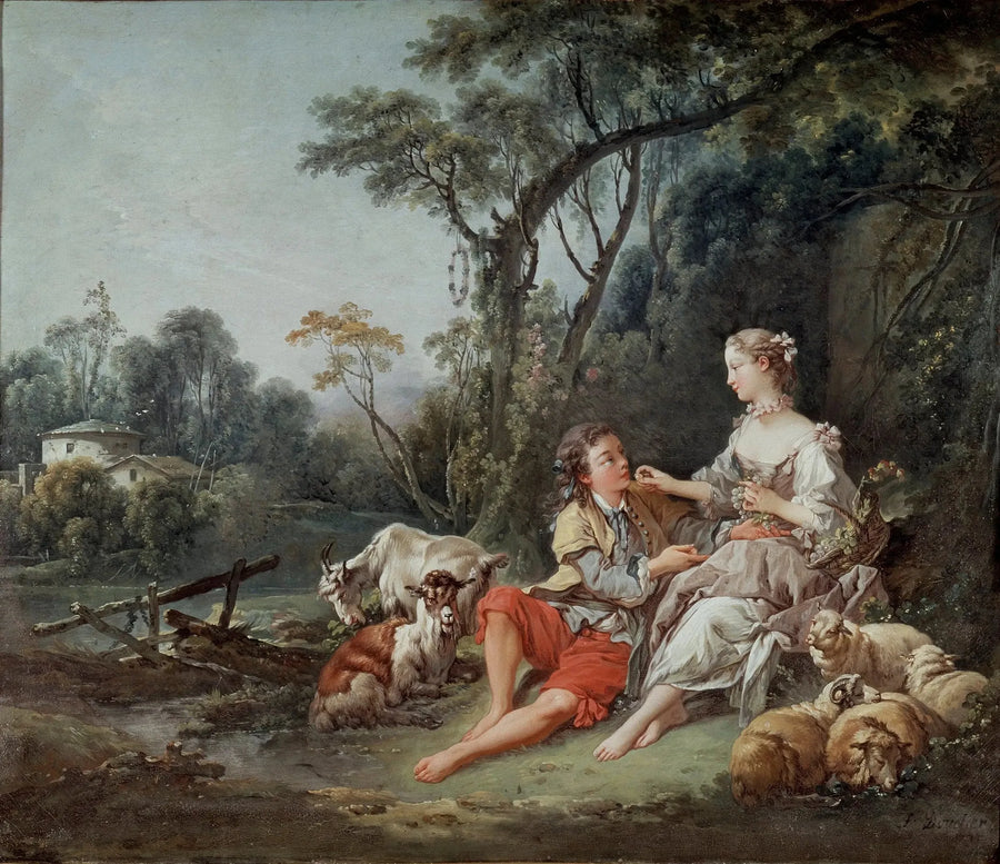 Tenker du på druer? - François Boucher