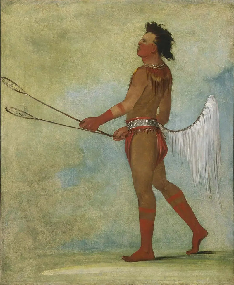 TUL-LOCK-CHÍSH-KO, drikker steinens juice, i ballspillerens antrekk - George Catlin

Source:
Tul-lock-chísh-ko, boit le jus de la pierre, en tenue de joueur de balle - George Catlin
