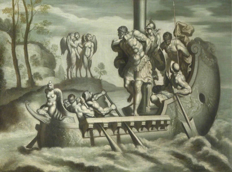 Ulysses og sirene - Annibale Carracci