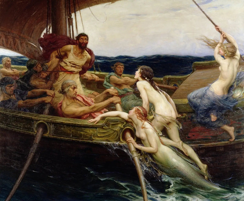 Ulysse og sirenene - Herbert Draper

Source:
Ulysse et les sirènes - Herbert Draper