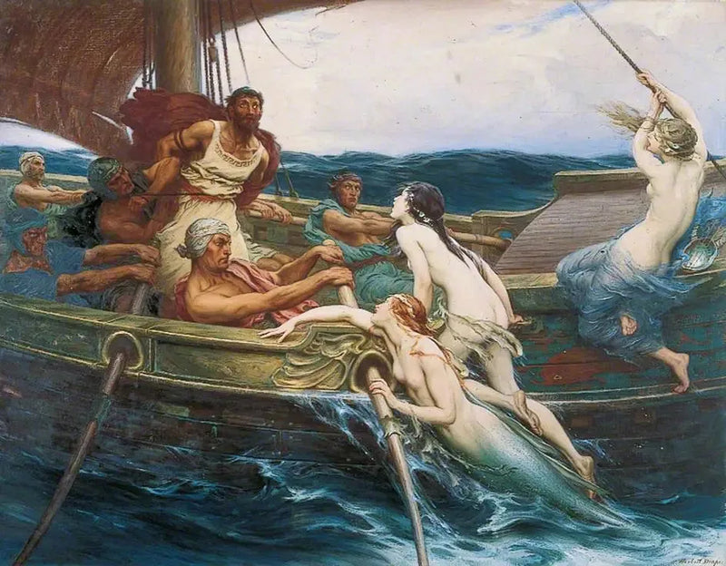 Ulysses og sirenene - Herbert Draper

Source:
Ulysse et les sirènes - Herbert Draper