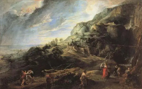 Ulysses på Phaiakernes øy - Peter Paul Rubens