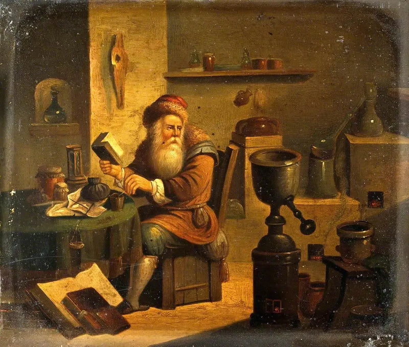 En alkymist i sitt laboratorium - David Teniers den Yngre

Source:
Un alchimiste dans son laboratoire - David Teniers le Jeune