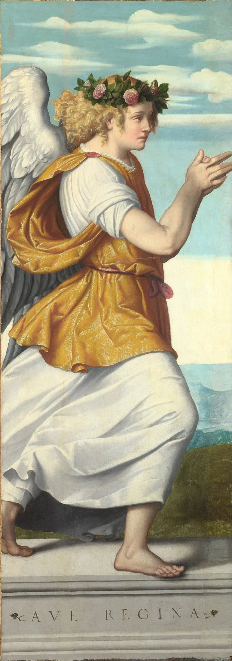 En tilbedende engel - Alessandro Bonvicino