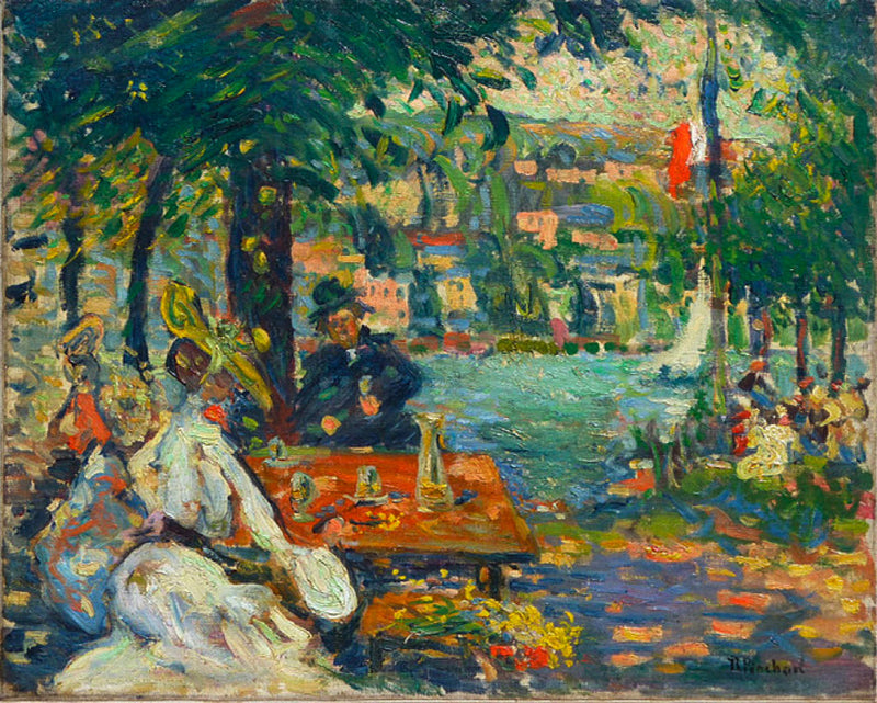 En ettermiddag på Kirsebærøya - Robert Antoine Pinchon