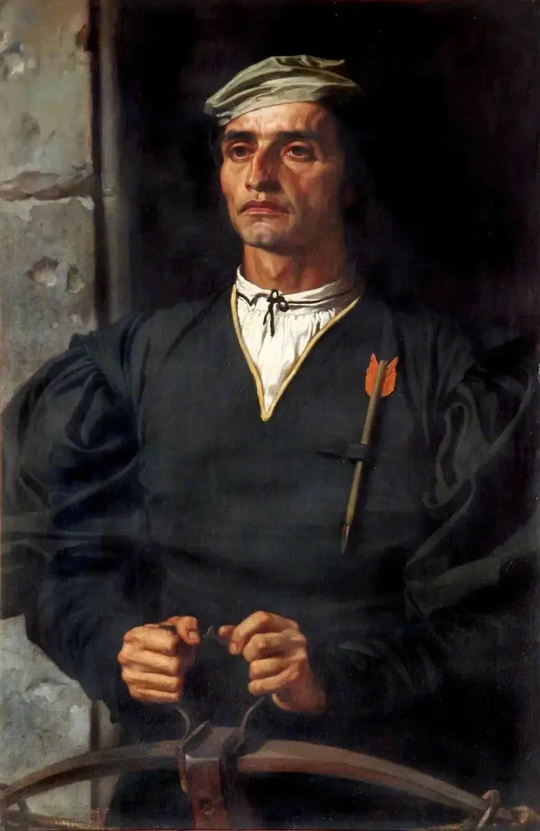 En italiensk bueskytter - Frederic Leighton

Source:
Un arbalétrier italien - Frederic Leighton