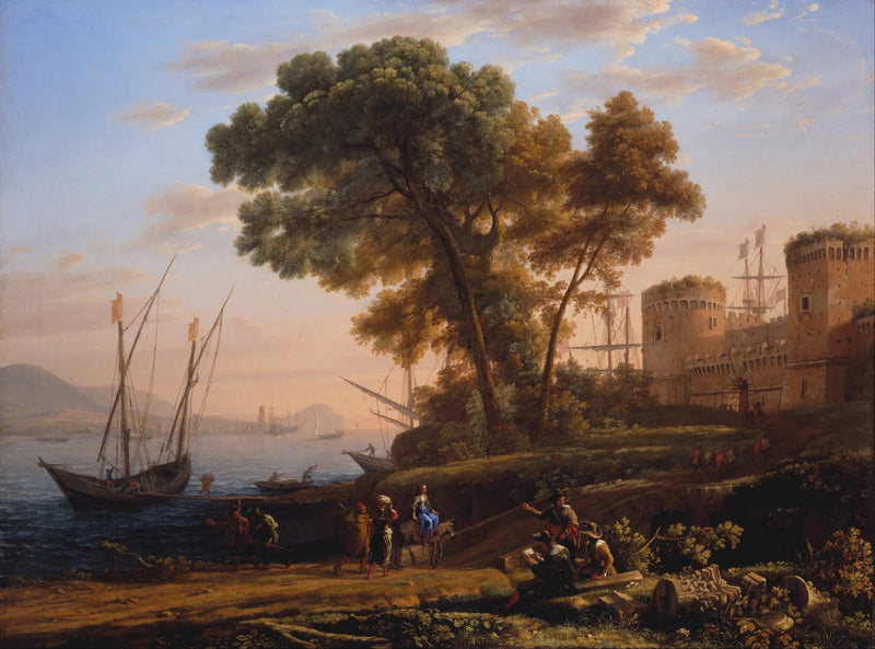 En kunstner som studerer fra naturen - Claude Lorrain