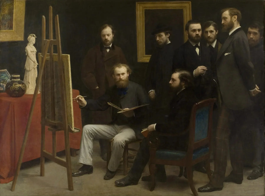 Et verksted i Batignolles - Henri Fantin-Latour

Source:
Un atelier aux Batignolles - Henri Fantin-Latour
