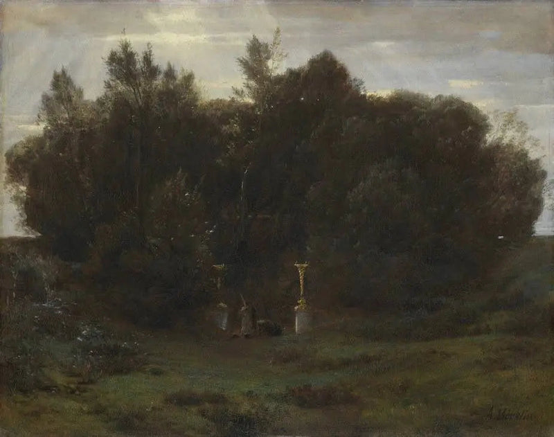 En hellig skog - Arnold Böcklin

Source:
Un bosquet sacré - Arnold Böcklin