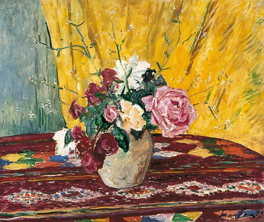 En bukett med roser - Maxime Maufra