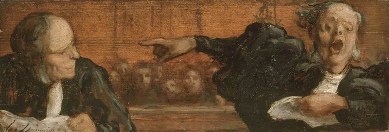 En berømt sak - Honoré Daumier