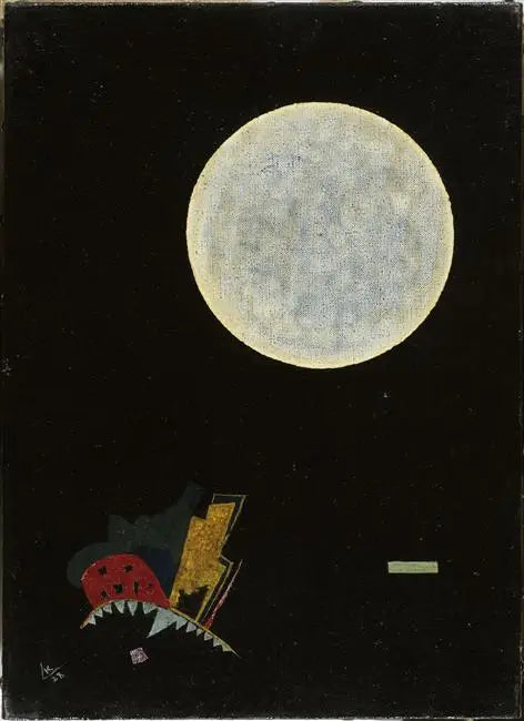 En sirkel (A) - Vassily Kandinsky