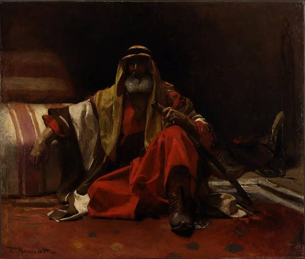 Un cheikh arabe - Léon Bonnat - Alpha Reproduction