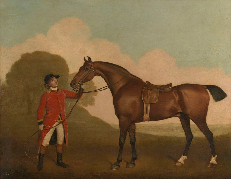 En brun hest med en hestepasser - George Stubbs

Source:
Un cheval bai avec un palefrenier - George Stubbs