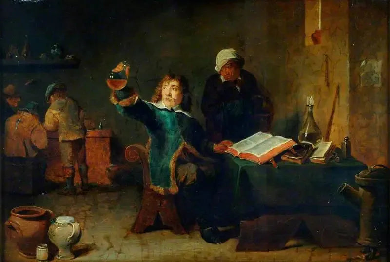 En kjemiker i sitt laboratorium - David Teniers den Yngre

Source:
Un chimiste dans son laboratoire - David Teniers le Jeune
