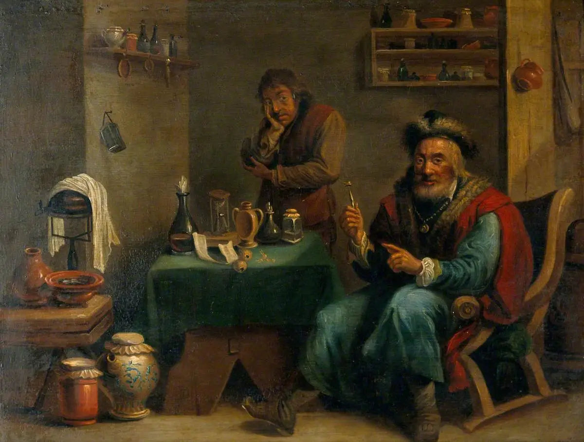 Un chirurgien qui a extrait une dent - David Teniers le Jeune - Alpha Reproduction