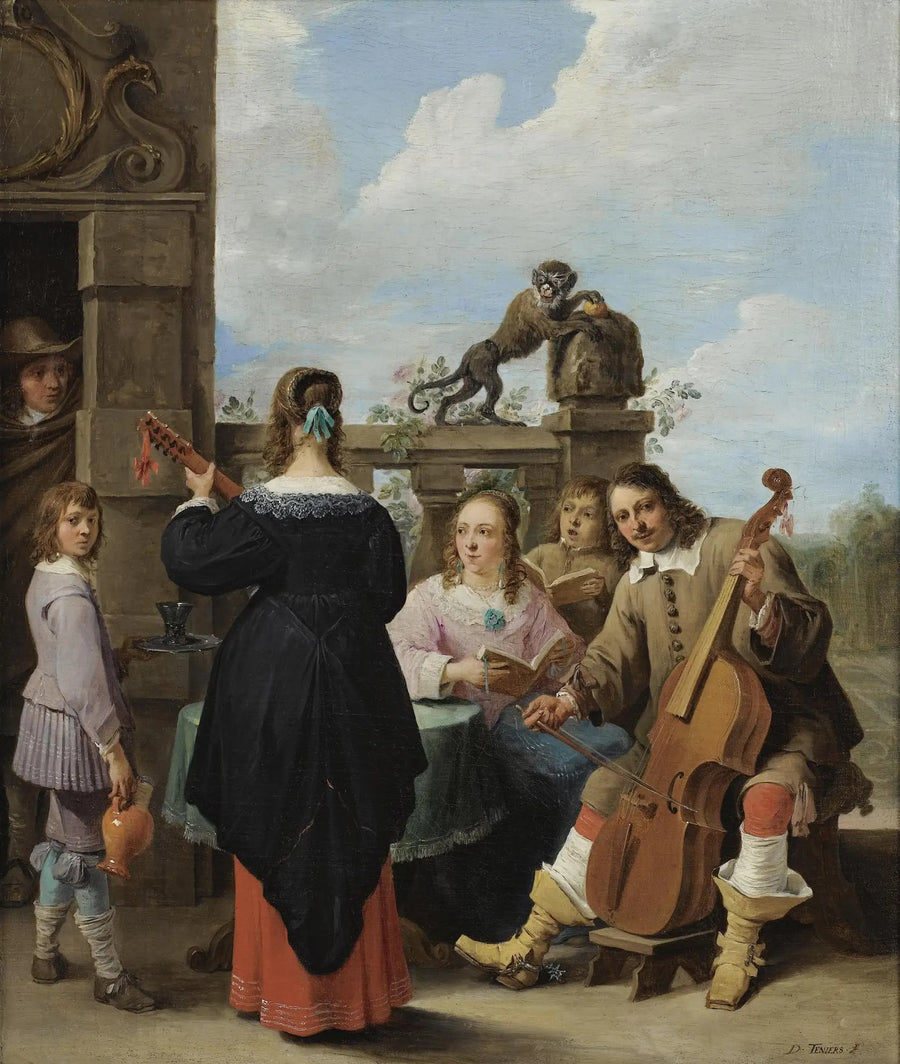 En familiekonsert på en terrasse - David Teniers den Yngre

Source:
Un concert familial sur une terrasse - David Teniers le Jeune