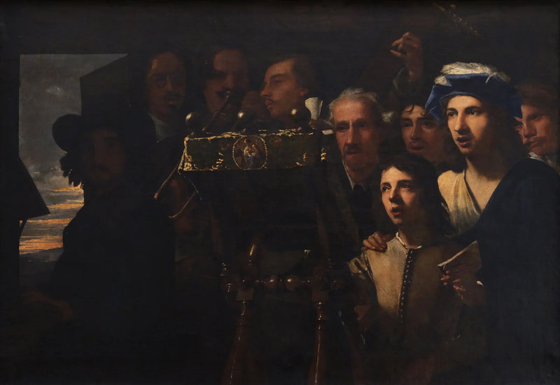 En konsert - Luca Giordano