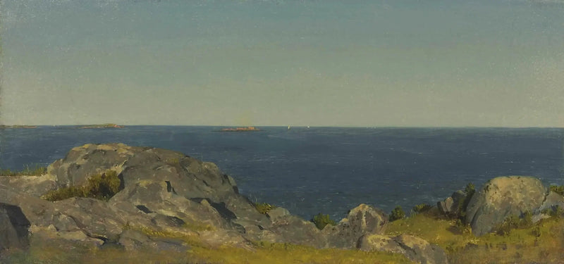 En skisse i Manchester, Massachusetts - Sanford Robinson Gifford
