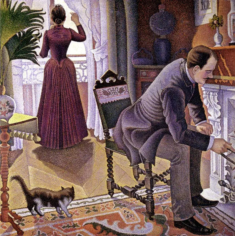 En søndag - Paul Signac