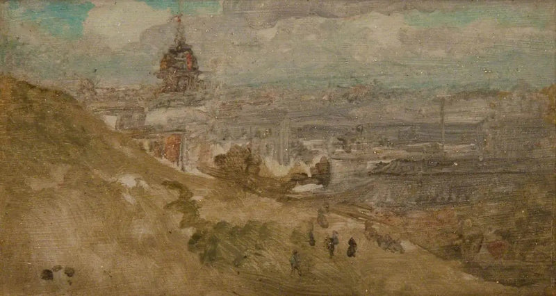 En fjern kuppel - James Abbott McNeill Whistler