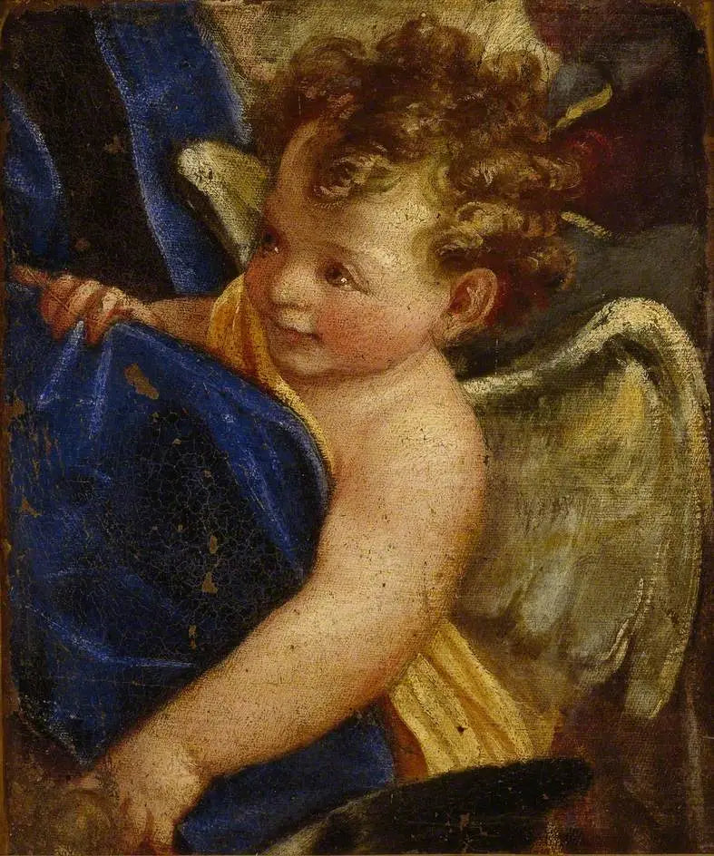 Et barn-engel - Peter Paul Rubens