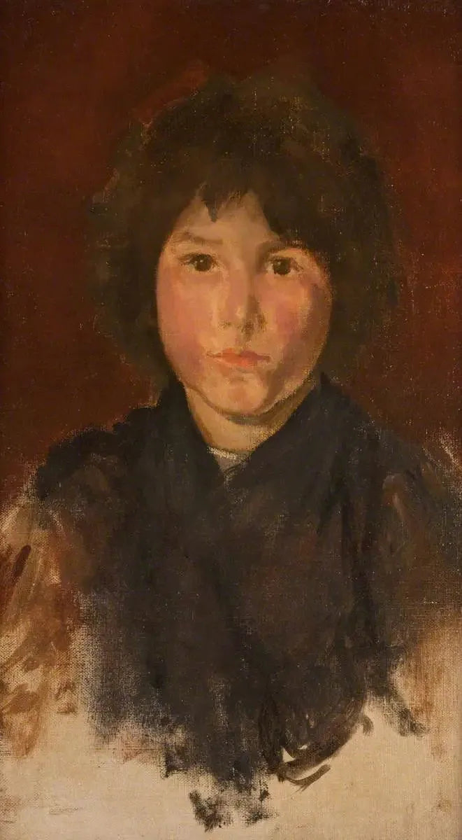Et korsikansk barn - James Abbott McNeill Whistler
