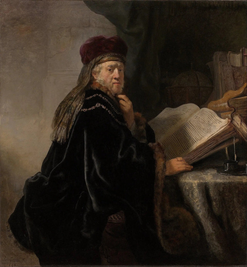 En lærde i sitt kontor - Rembrandt