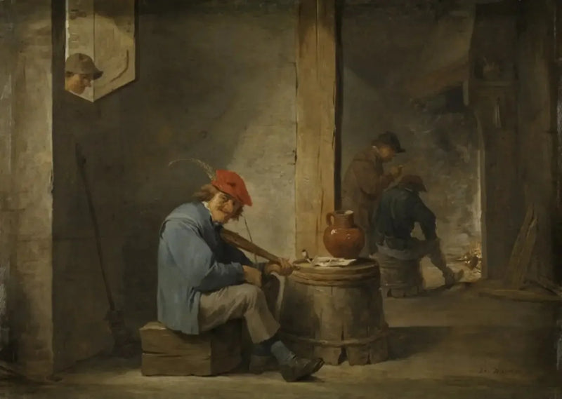 En bonde spiller musikk - David Teniers den Yngre

Source:
Un fermier joue de la musique - David Teniers le Jeune