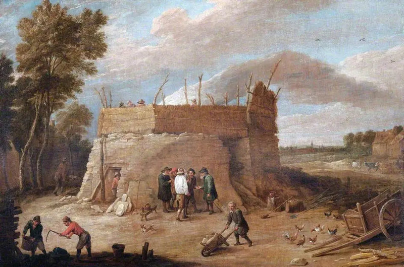 En kalkovn med figurer - David Teniers den Yngre

Source:
Un four à chaux avec des personnages - David Teniers le Jeune