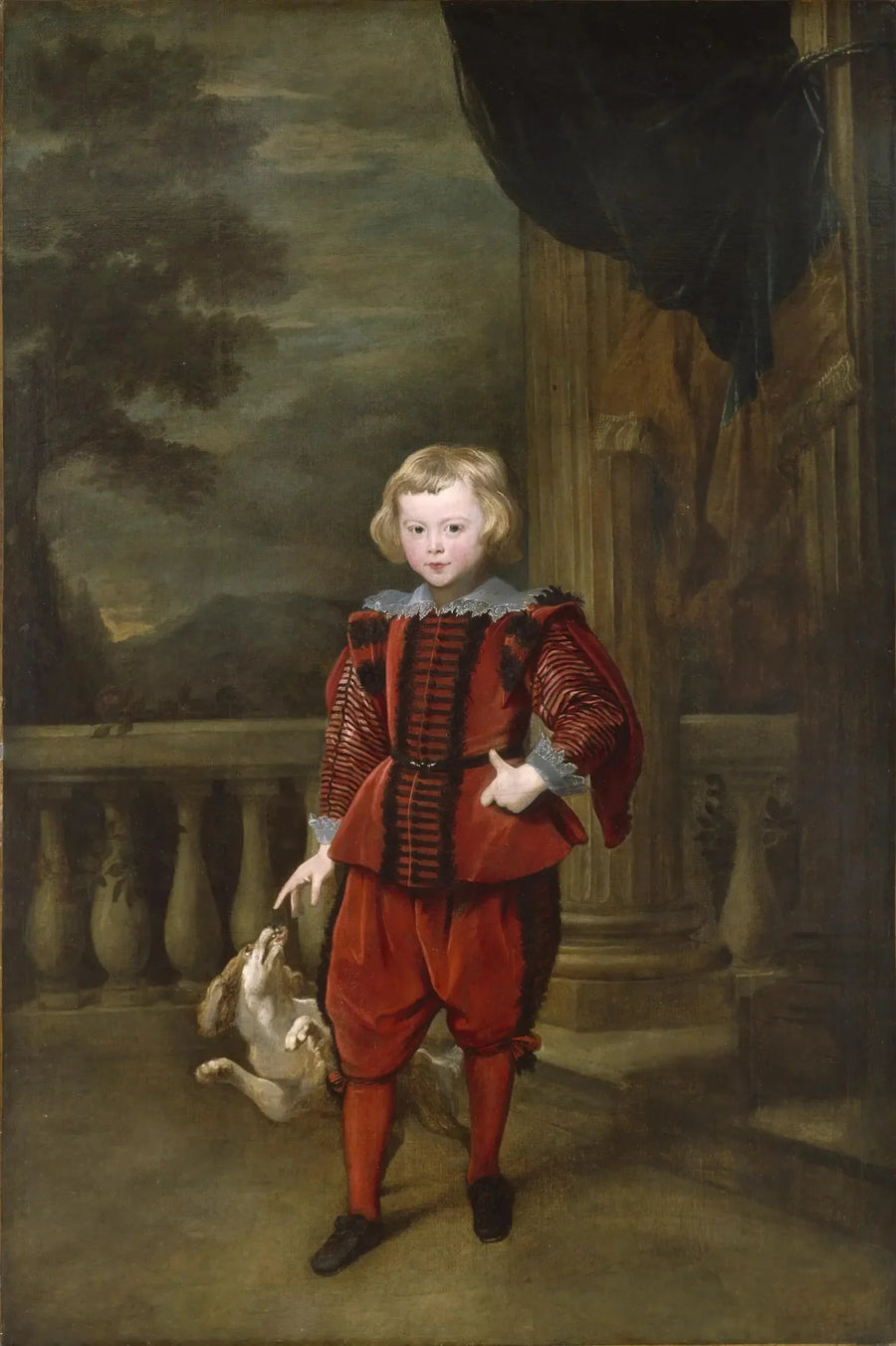 En gutt stående på en terrasse - Antoine van Dyck

Source:
Un garçon debout sur une terrasse - Antoine van Dyck