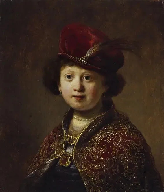 En gutt i fantasikostyme - Rembrandt
