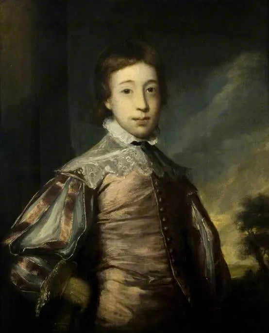 En gutt i Van Dyck-kjole - Joshua Reynolds
