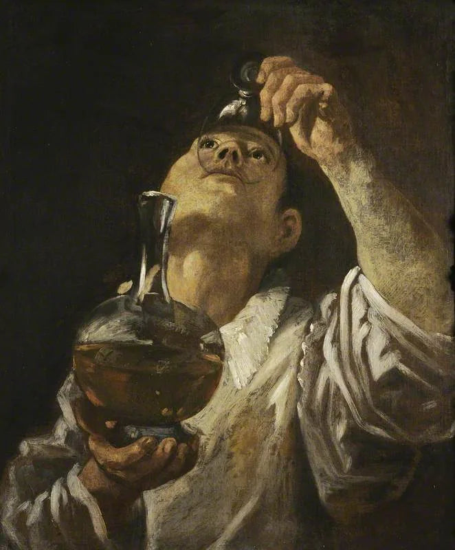 En gutt som drikker - Annibale Carracci