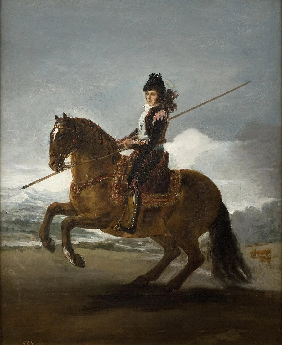 En Garrochista - Francisco de Goya