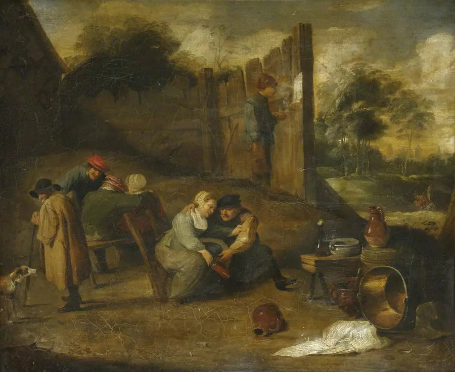 En gruppe bønder foran en taverne - David Teniers den Yngre

Source:
Un groupe de paysans devant une taverne - David Teniers le Jeune