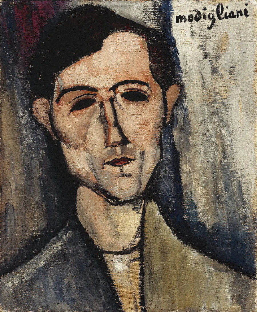 En mann - Amedeo Modigliani