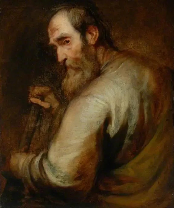 En mann som støtter seg på en spade - Antoine van Dyck

Source:
Un homme appuyé sur une bêche - Antoine van Dyck