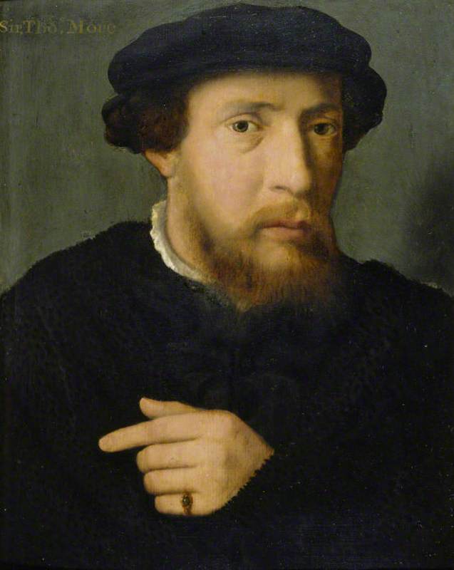 En mann med en smaragdring - Joos van Cleve