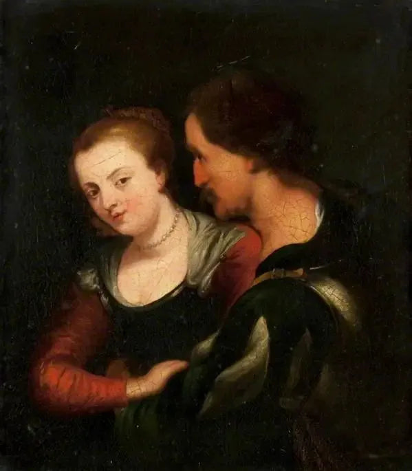 En mann og en jente - Peter Paul Rubens