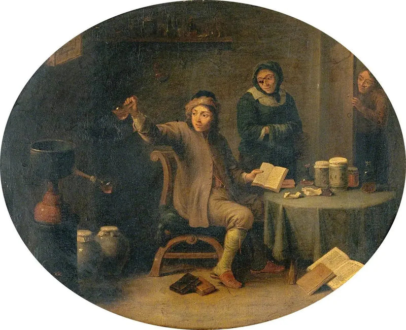 En mann som undersøker en urinflaske - David Teniers den Yngre

Source:
Un homme examinant une fiole d'urine - David Teniers le Jeune