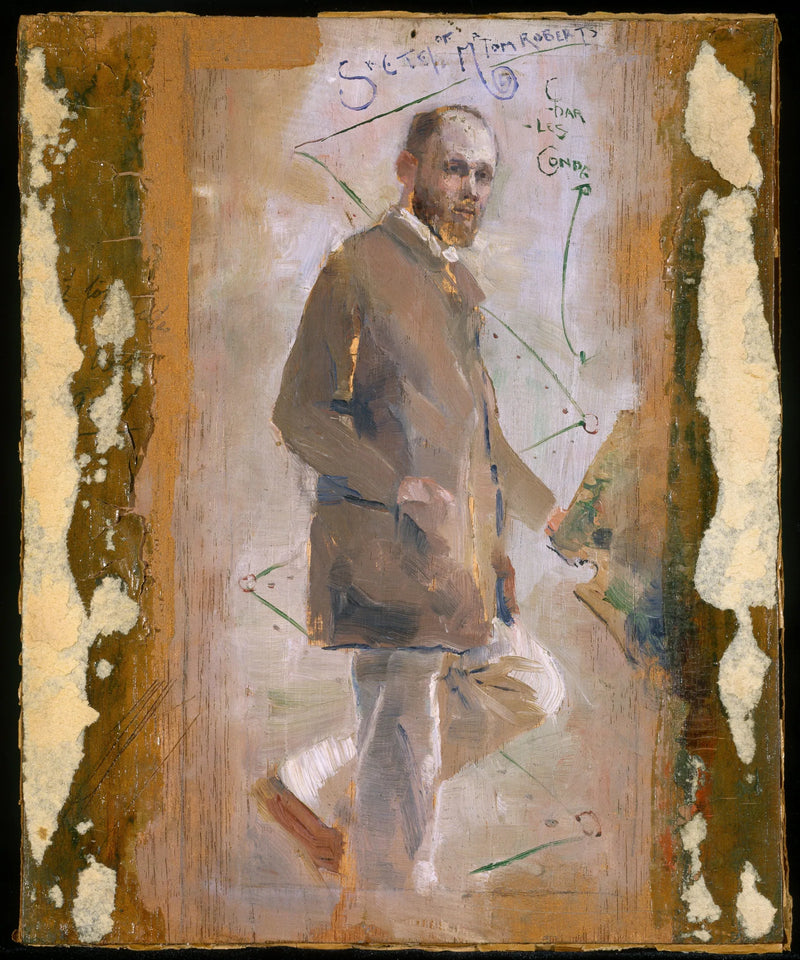 En impresjonist (Tom Roberts) - Charles Conder