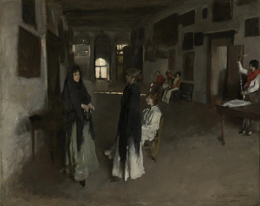 Et venetiansk interiør - John Singer Sargent
